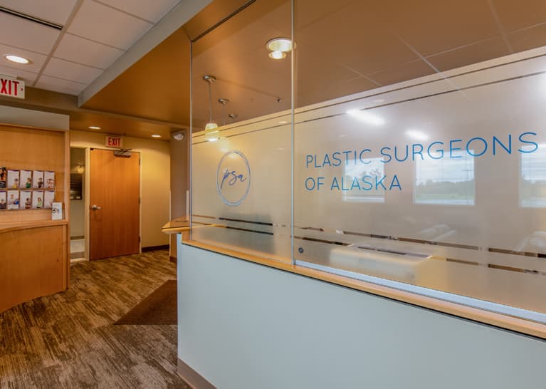 Lobby of Plastic Surgeons of Alasaka