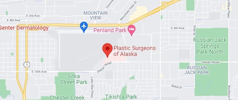 Directions to Plastic Surgeons of Alaska in Anchorage, AK